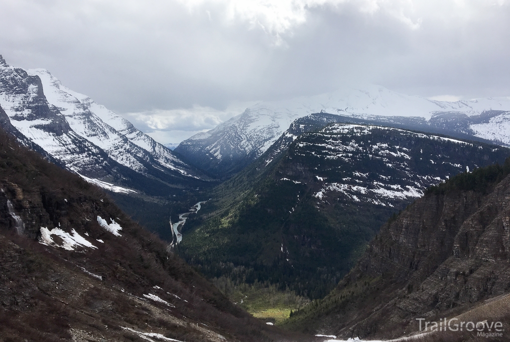 View in Glacier National Park