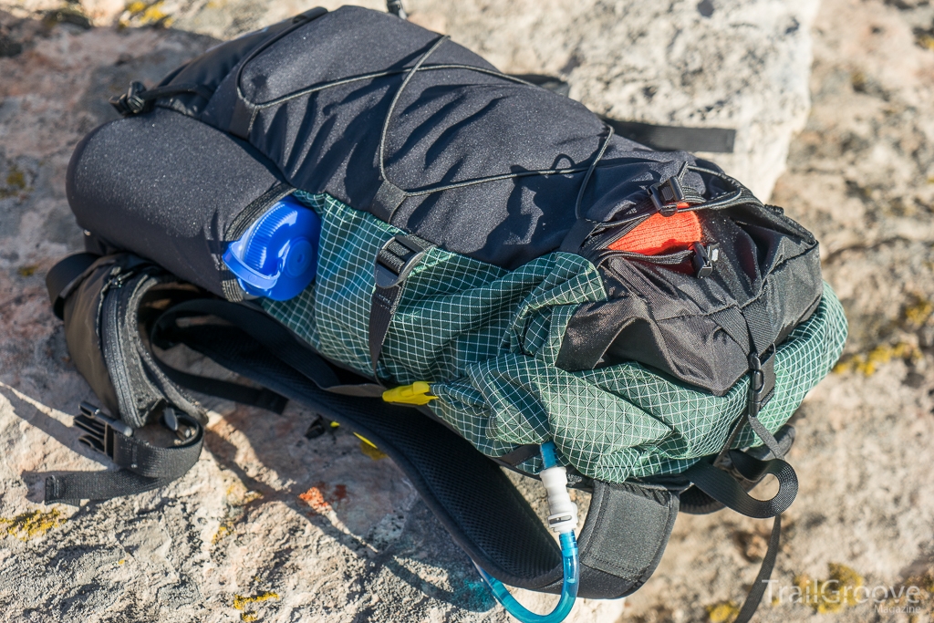 ULA Photon Backpack Showing Mesh Center and Side Pockets