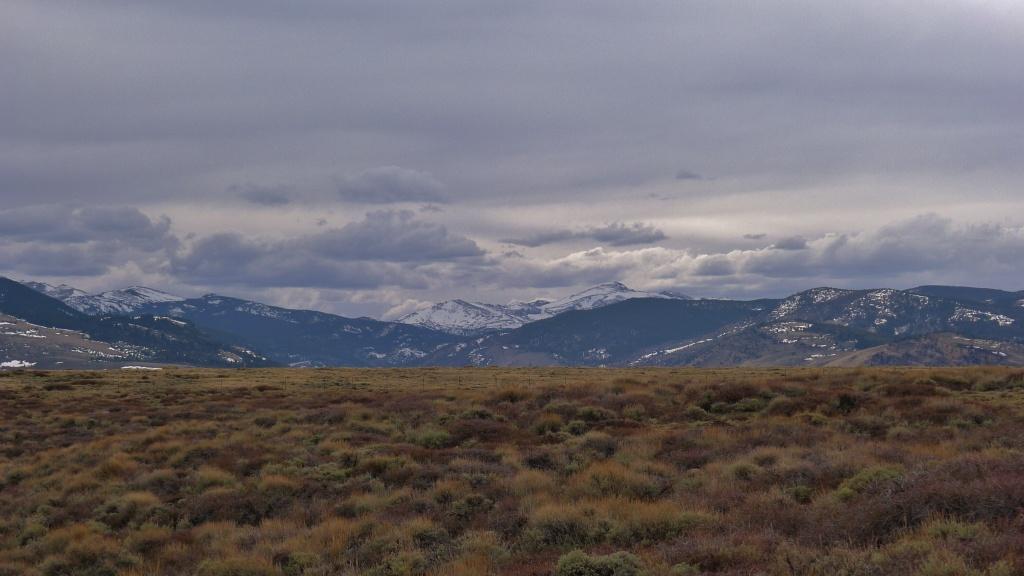 Looking Towards Wind River Peak and the Winds