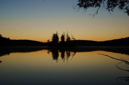 Algonquin Provincial Park Backpacking - Lake Along Western Highlands Trail