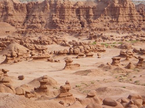 Hiking and Camping in Goblin Valley State Park Utah