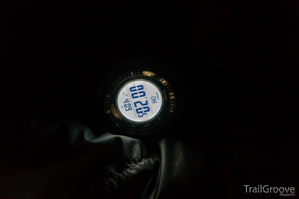 Casio PRW3000 Backlight