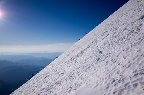 Climbing Mount Rainier, Washington - Emmons Route