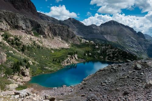 Backpacking in the Weminuche Wilderness, Colorado