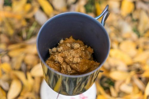 Backcountry Pumpkin Banana Backpacking Pudding