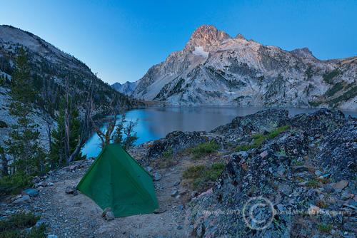 Backpacking in the Sawtooth Mountains, Idaho