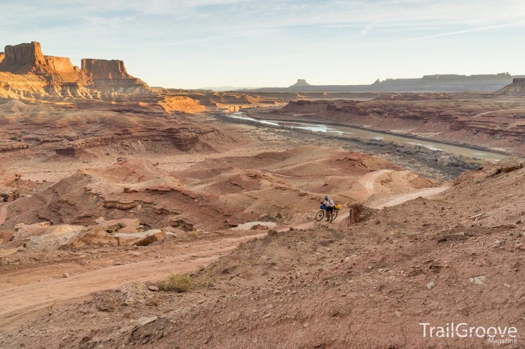 Sunset Along the Green River - Headed up Hardscrabble