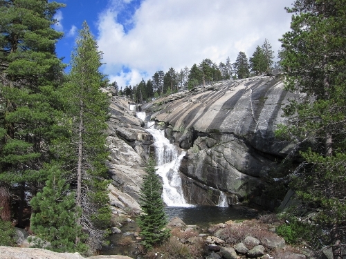 Chilnualna Falls and Grouse Lake Yosemite National Park