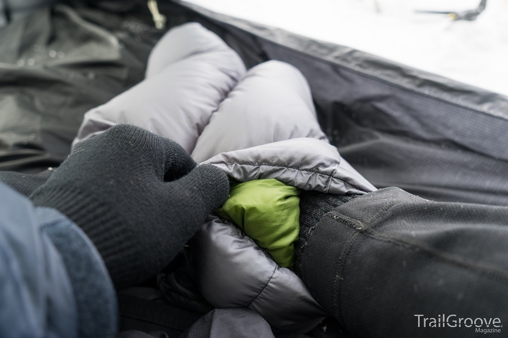 Pertex Shell and Lining on GooseFeet Down Booties