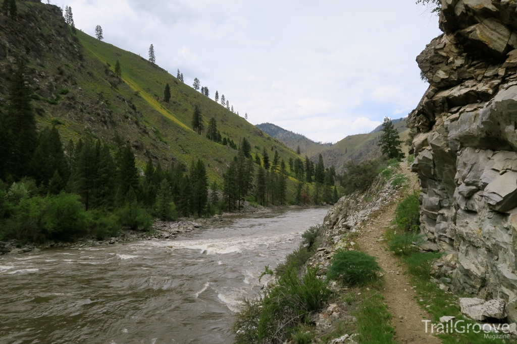 Trail Along the Salmon River Montana