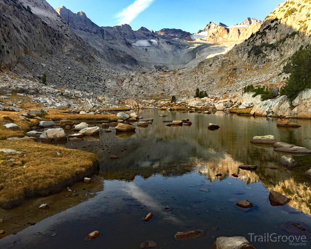 Backpacking Near Donahue Pass on the John Muir Trail