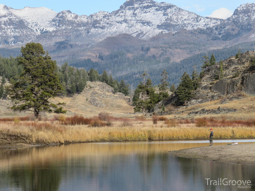 Yellowstone National Park - Hiking Past Pond