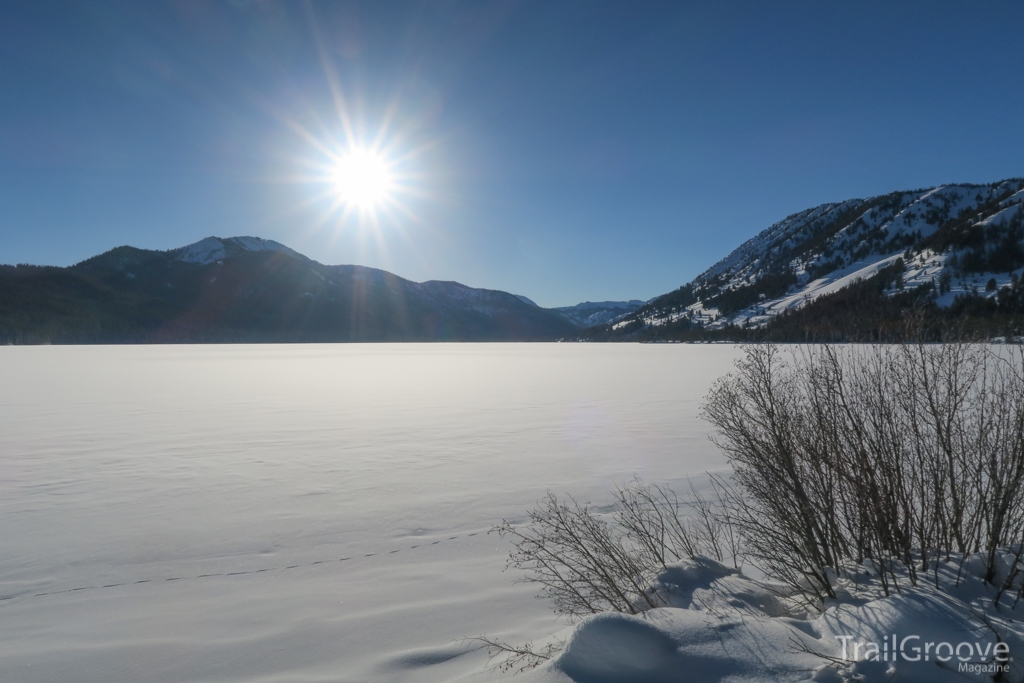 Alturas Lake Idaho Frozen
