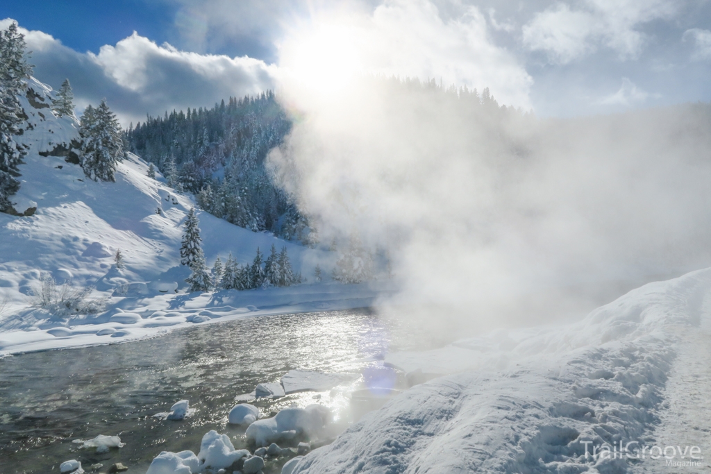 Idaho Hot Springs Winter Hiking