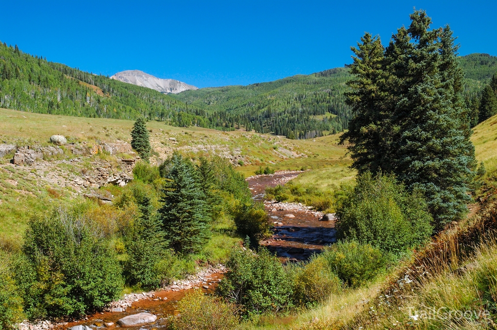 Hermosa Creek - View from the northern end of Hermosa Creek Trail