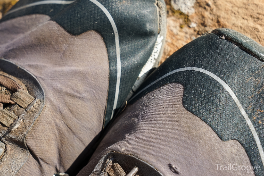 Long Term NeoShell wear on the Lone Peak, 2.0 model shown