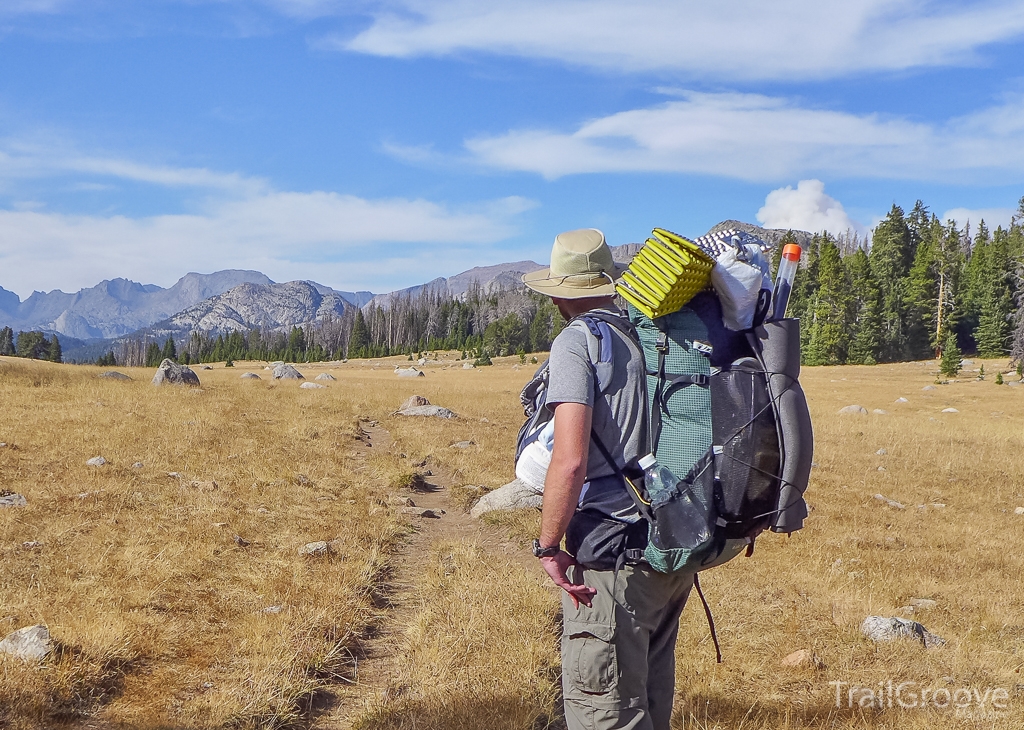 Carrying Bulky Closed Cell Foam Backpacking Sleeping Pads on the Outside of a Backpack