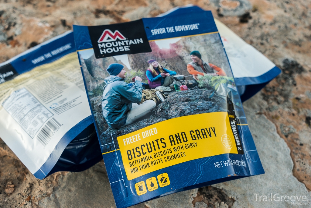 Mountain House Biscuits and Gravy Freeze Dried Backpacking Meal Review