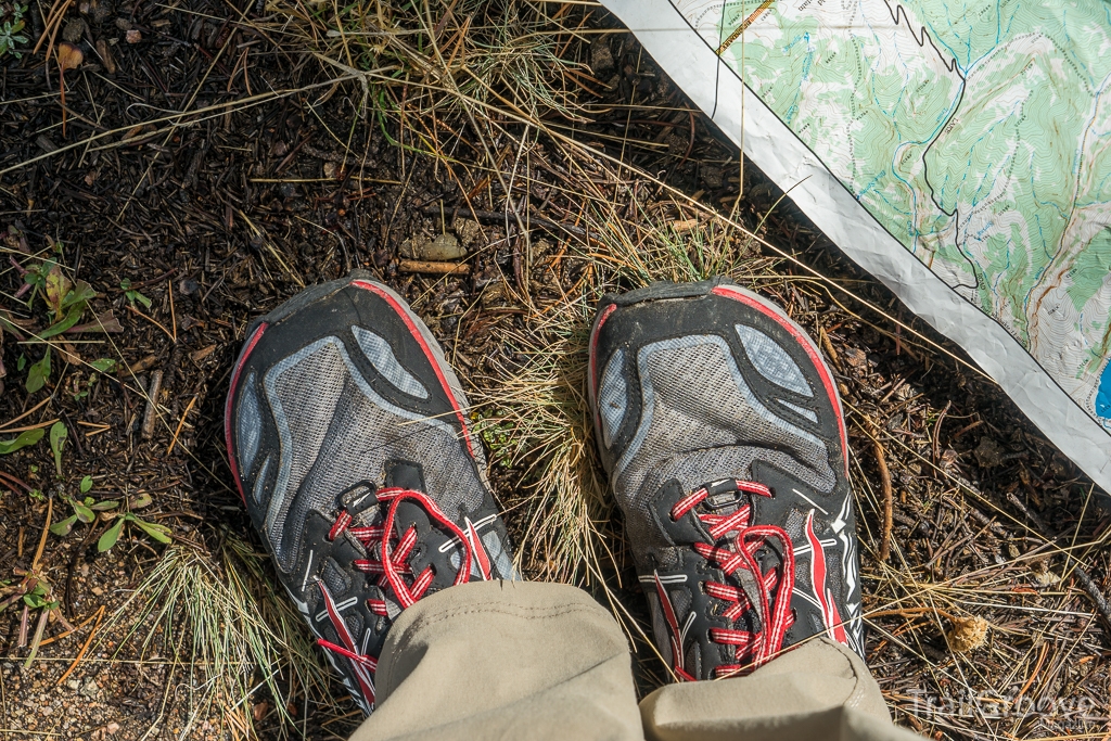 Summer Backpacking in Mesh Trail Running Shoes