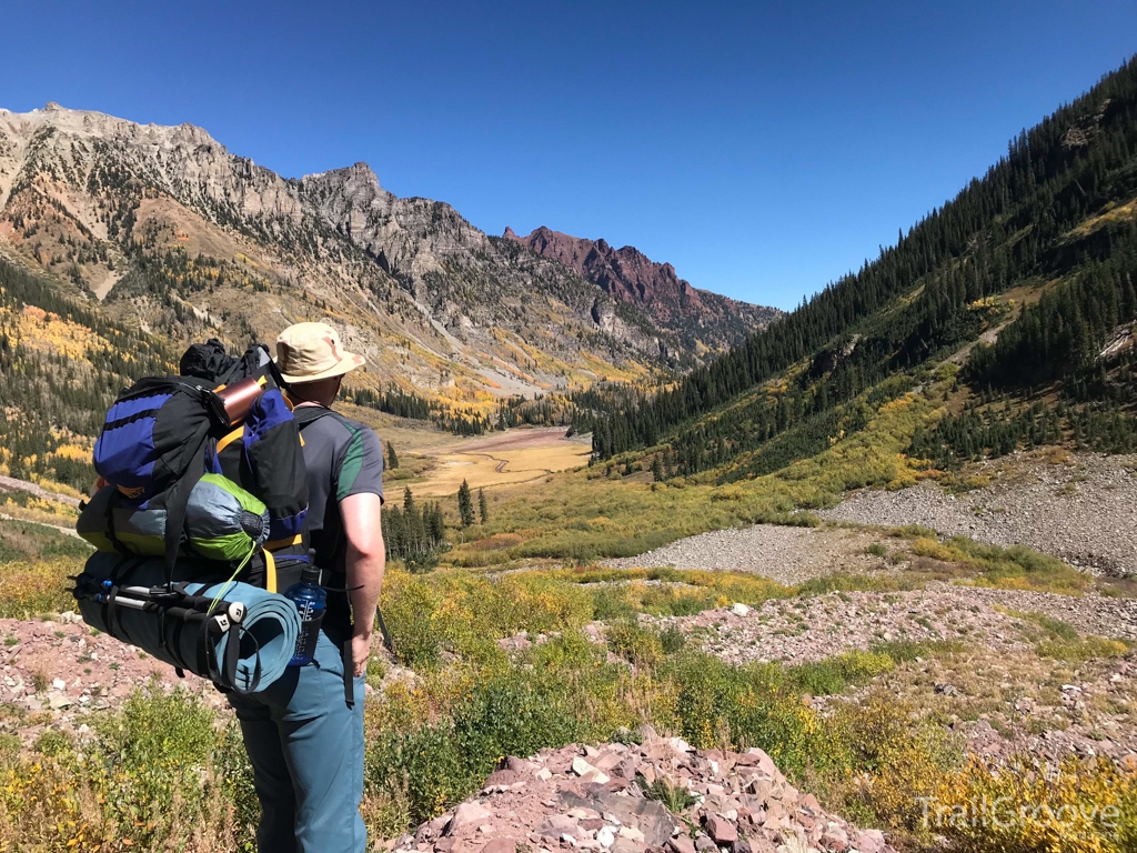 Along the Trail in the Maroon Bells