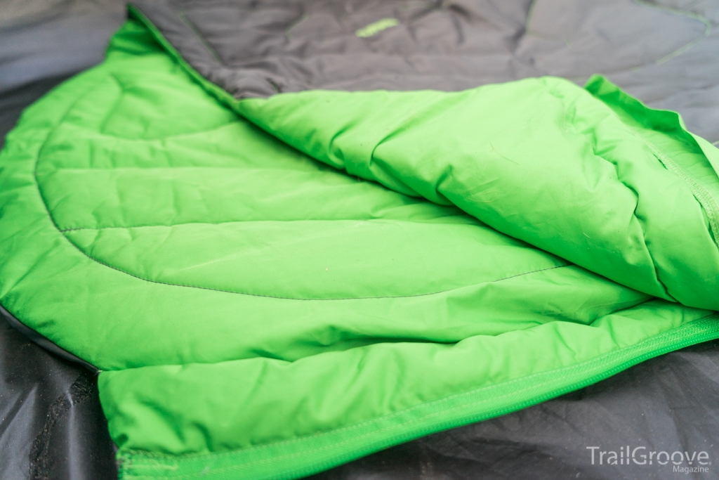 Synthetic Insulation is Used in the Ruffwear Sleeping Bag