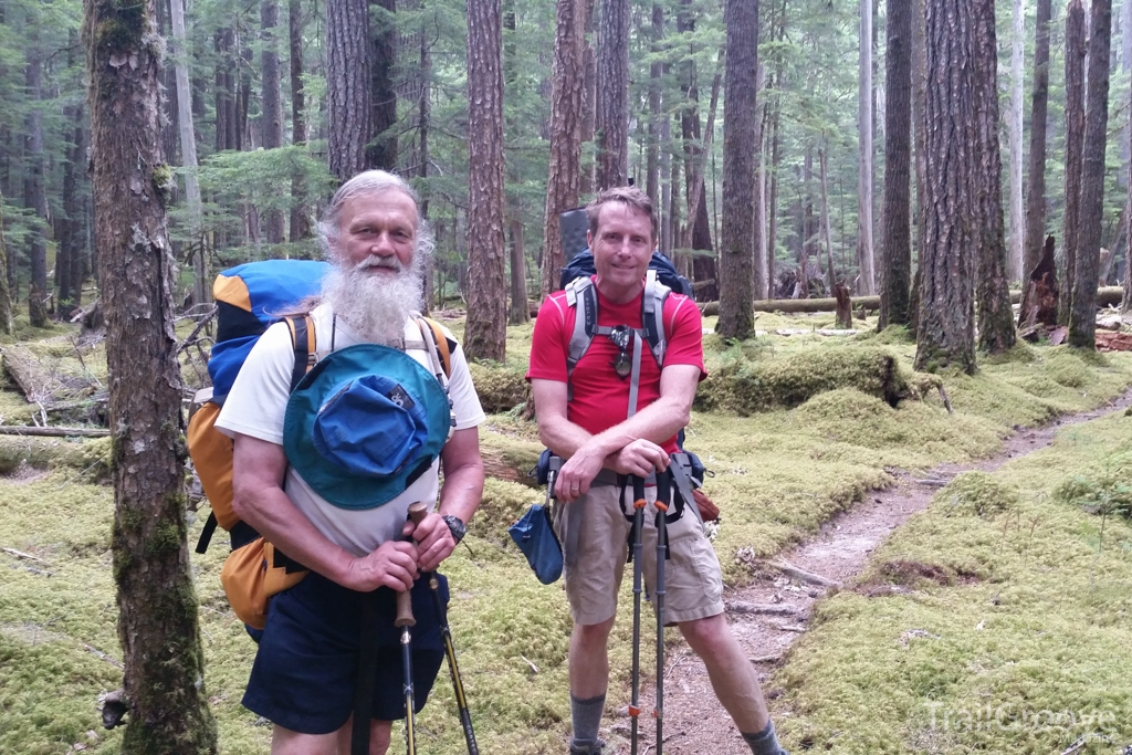 Backpacking Along the Trail