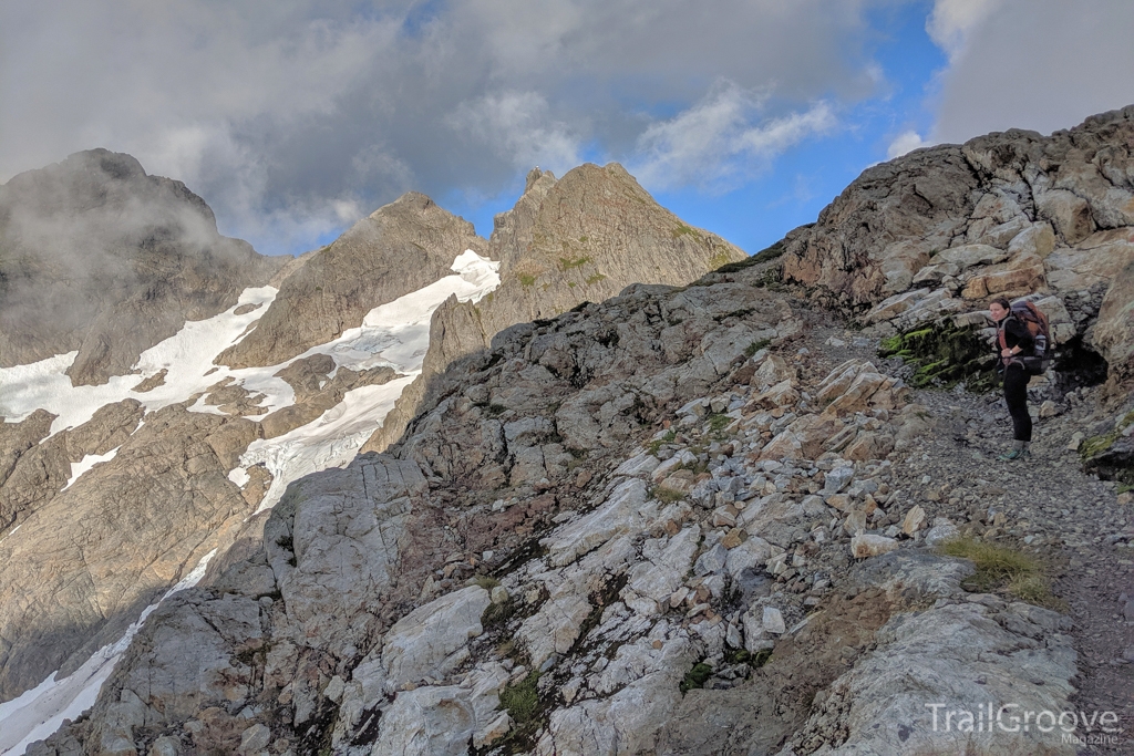 Alpine Views and Terrain Along the Trail