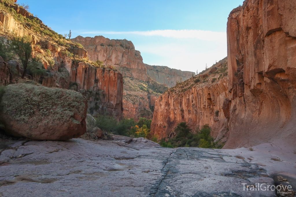 Backpacking Aravaipa Canyon Arizona