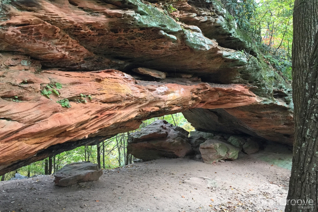 Rock Arch Along the Sheltowee Trace Trail