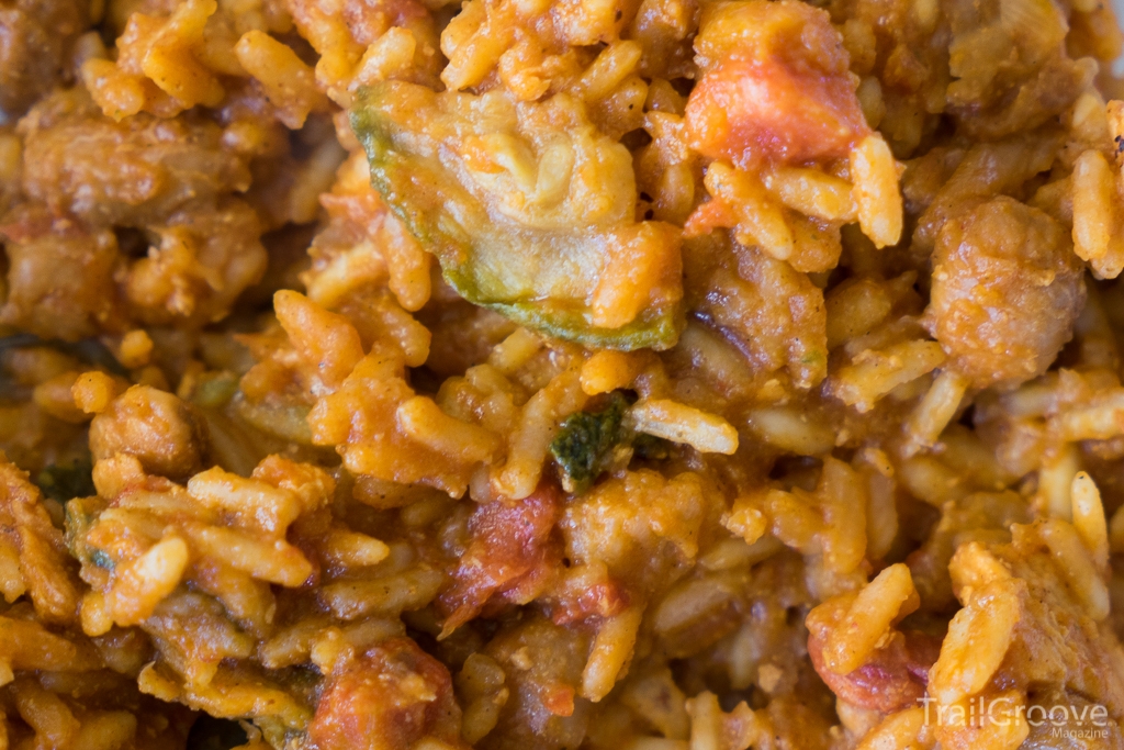 Mexican Style Adobo Rice and Chicken Meal Ready to Eat