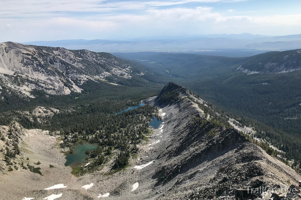 View from the Summit - Beaverhead Mountains