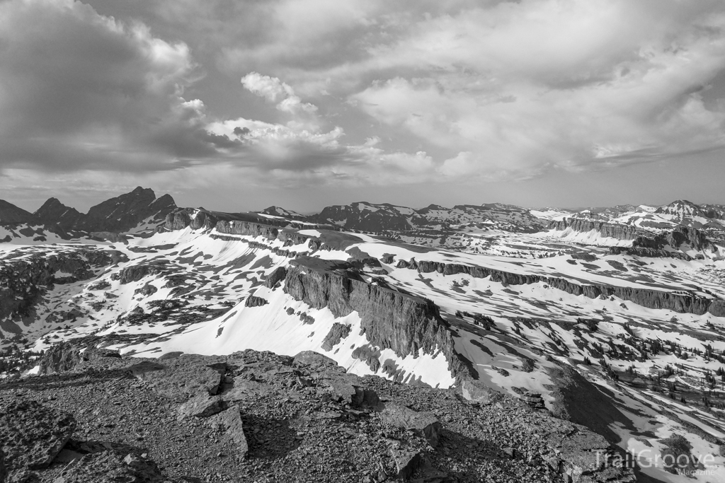 Ridgetop View on a Greater Yellowstone Loop Thru-hike