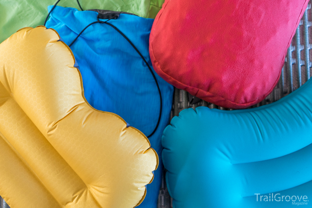 Backpacking Pillow Selection Guide and Overview TrailGroove Blog
