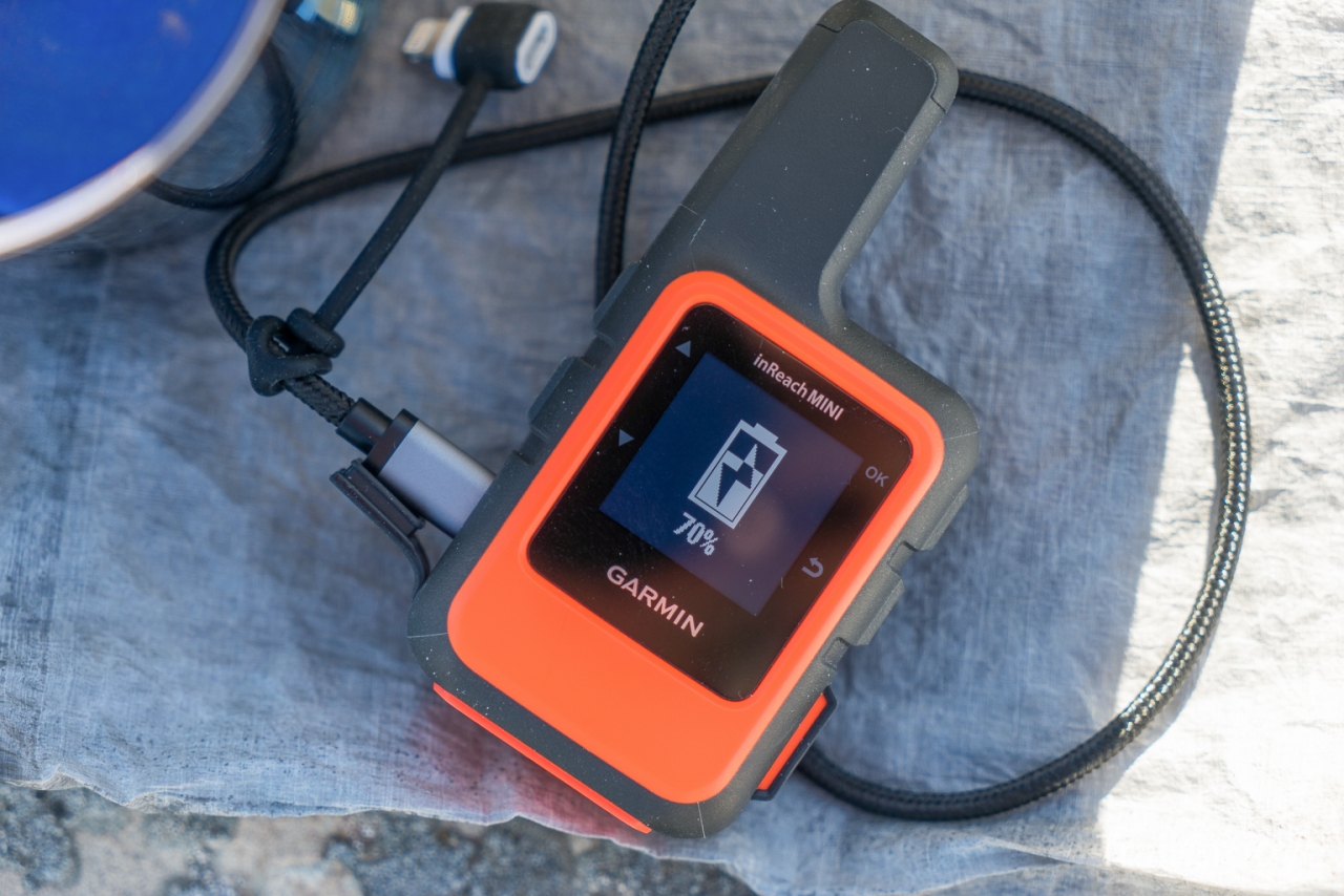 Garmin InReach Mini Battery Life with Basic Messaging