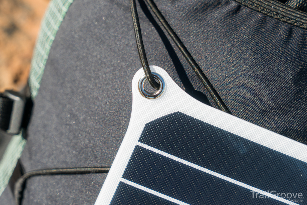 Attaching the Solar Panel to a Backpack
