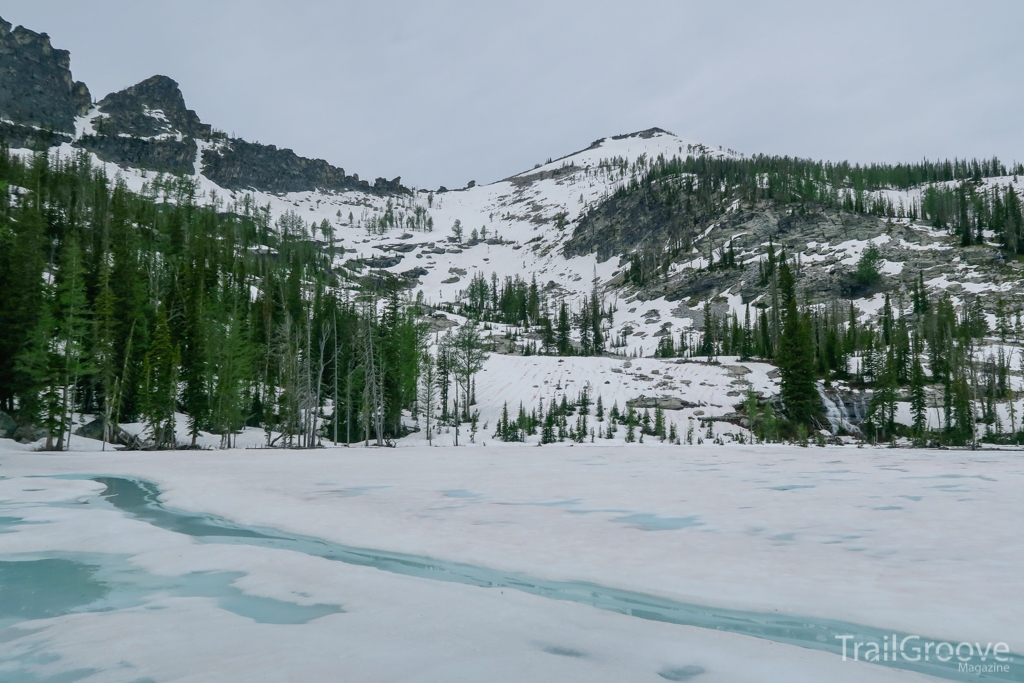 Iced Over Kidney Lake