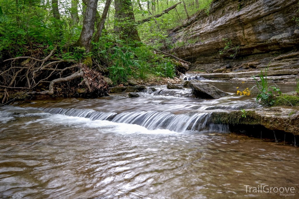 Hiking Devil’s Eyebrow Natural Area in Arkansas