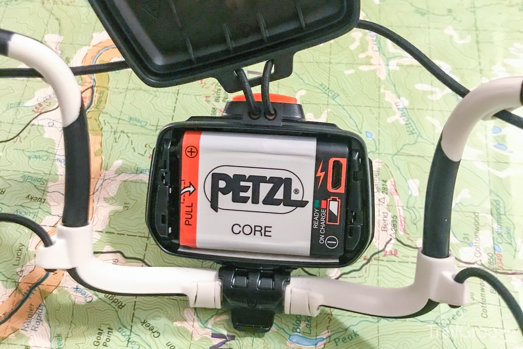 Petzl IKO Battery Compartment