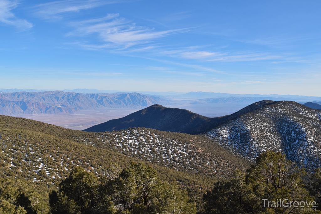 Hiking Towards the Summit in the Panamint Range