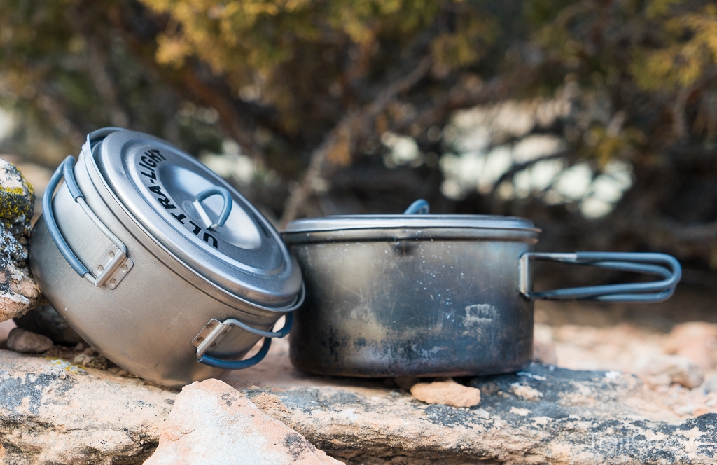 Evernew 1.3 and .9 Liter Ultralight Titanium Pots Review