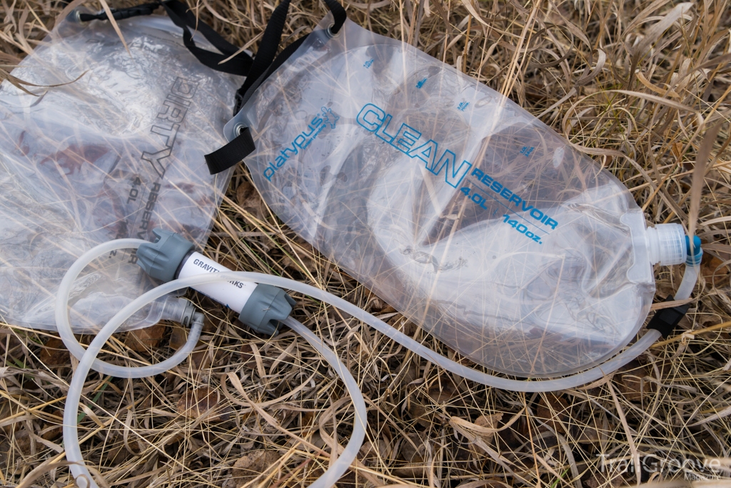 Gravity Water Filter for Backpacking - Platypus GravityWorks System