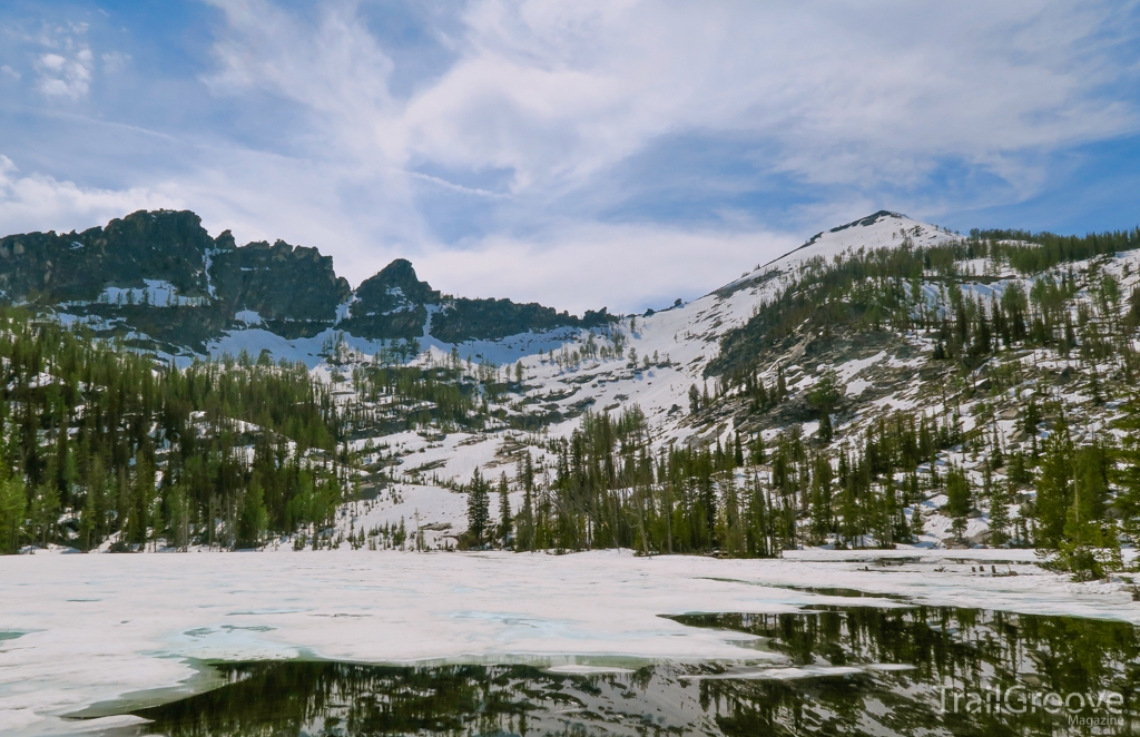 Ice-out Trout Fishing, Bitterroot National Forest Montana