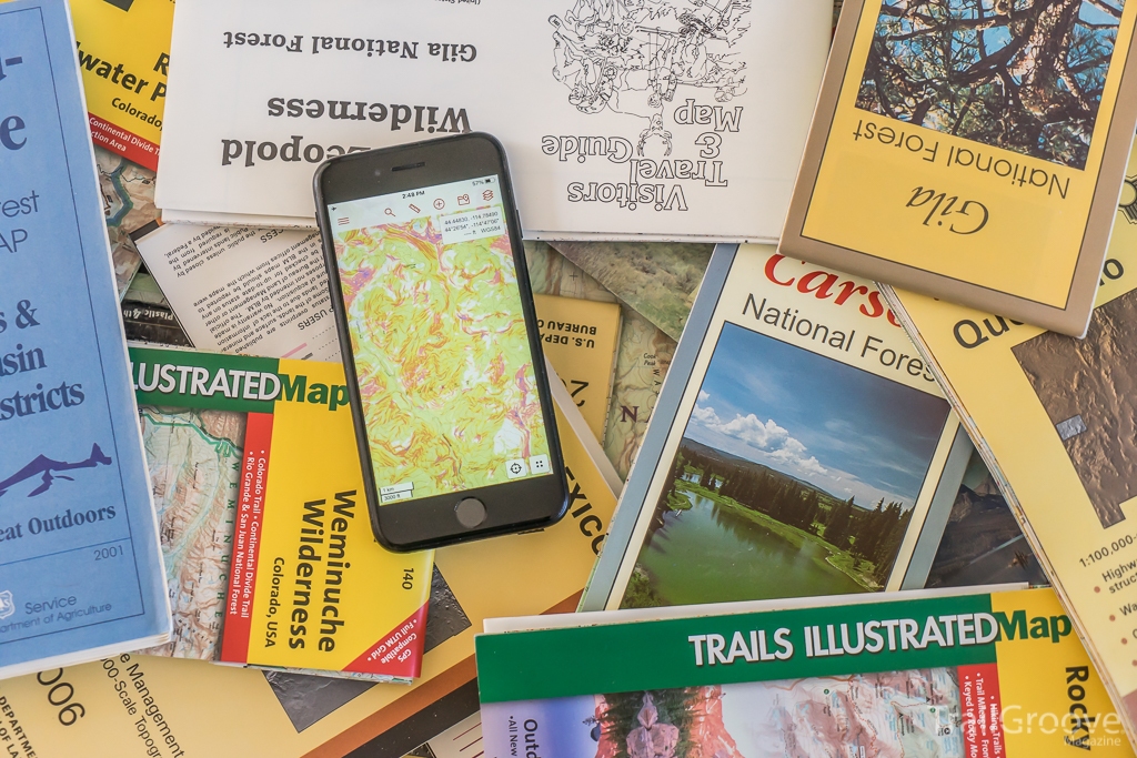 Digital vs. Paper Maps for Backpacking and Hiking