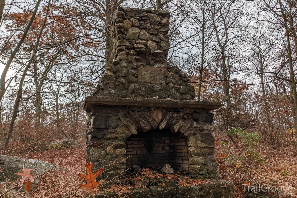 Remains of the Civilian Conservation Corps Camp by Pine Meadow Lake.