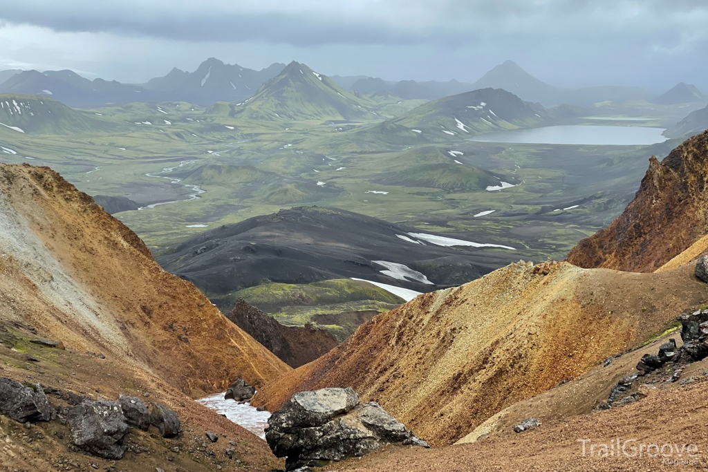 A Typical View along the Laugavegur Trail