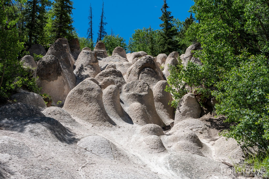 Volcanic ash formations at Wheeler Geologic Area
