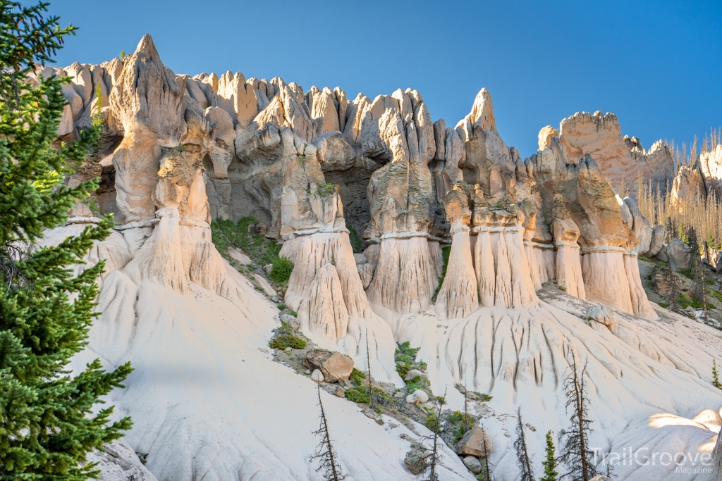 Spectacular eroded hoodoos of the Wheeler Geologic Area