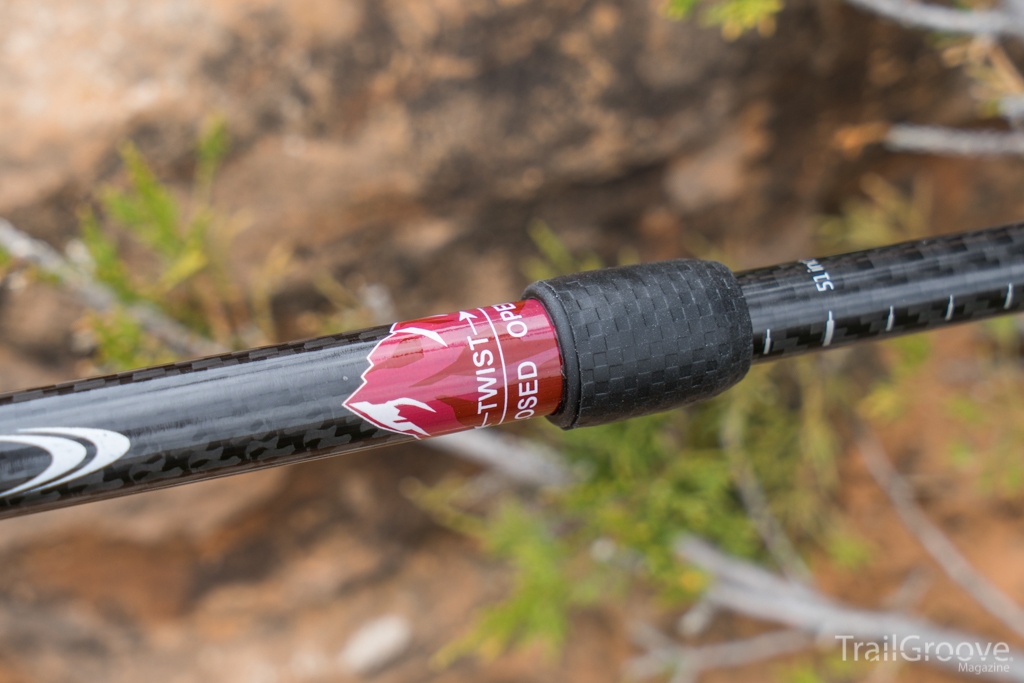 Backpacking Trekking Pole Adjustment Mechanism