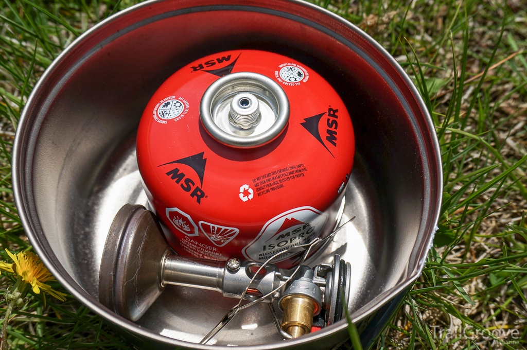 Best Upright Backpacking Canister Stoves - Packing