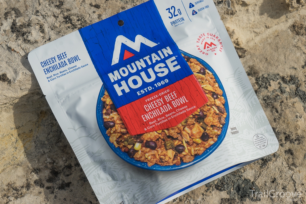 Mountain House Cheesy Beef Enchilada Bowl